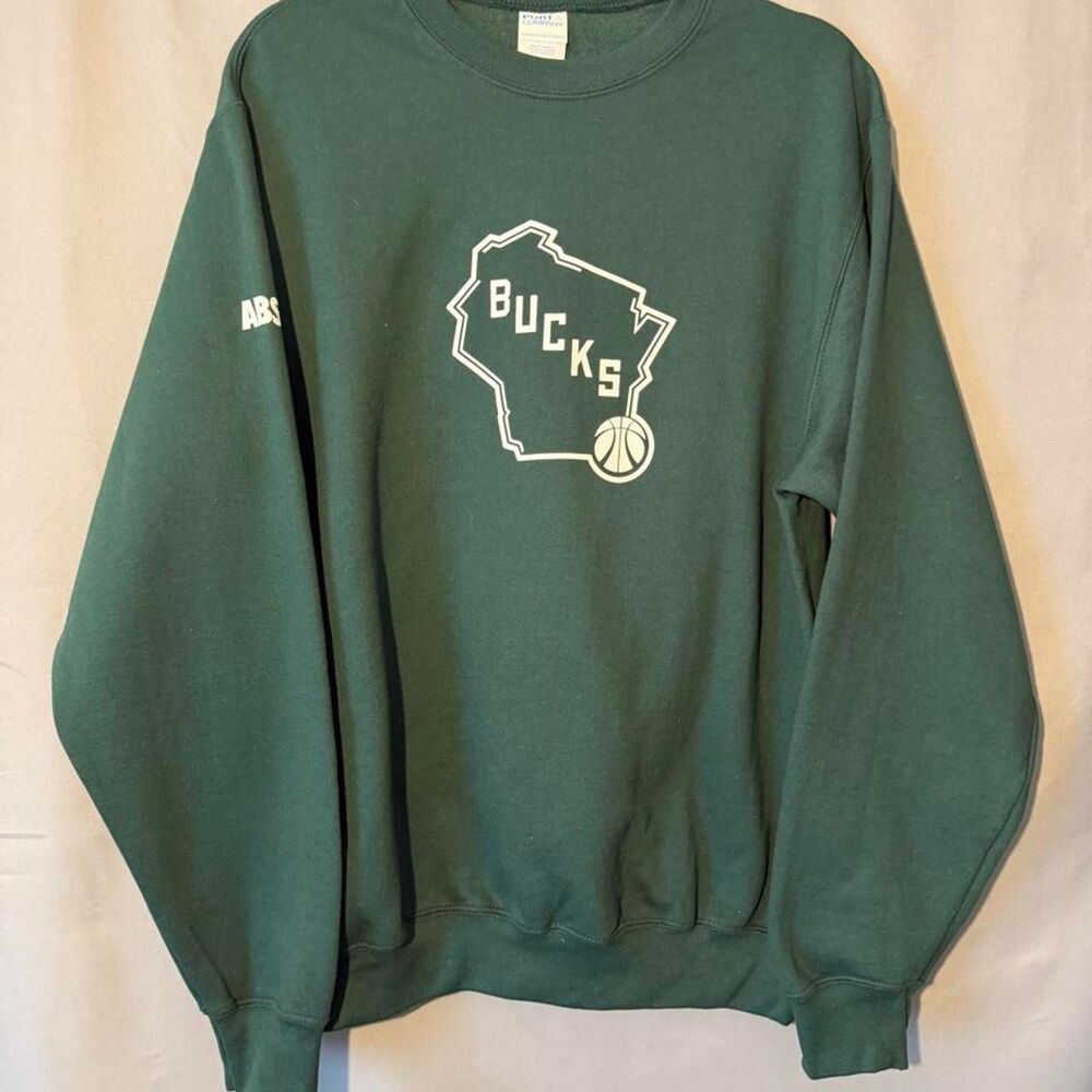 Nba Men's Green Sweatshirt